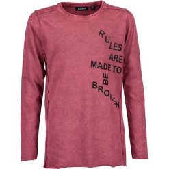 Blue Seven - Longsleeve dziecięcy 140-176 cm. Czarne t-shirty chłopięce Blue Seven, z nadrukiem, z bawełny, z długim rękawem. W wyprzedaży za 69,90 zł.