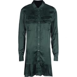 Guess Sukienka. Sukienki damskie Guess, na co dzień, z aplikacjami, z tkaniny, bez kołnierzyka, z długim rękawem, długie, proste. Za 179,00 zł.