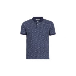 Koszulki polo z krótkim rękawem U.S Polo Assn. PETER PRINTED POLO. Niebieskie koszulki męskie U.S. Polo Assn., s, bez wzorów, z krótkim rękawem. Za 329,00 zł.