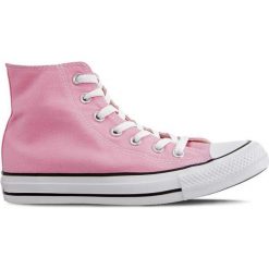 Różowe Stylowe Wysokie Trampki Converse All Star M9006. Różowe trampki i tenisówki damskie Molly.pl, bez wzorów, z gumy, bez zapięcia. Za 299,00 zł.