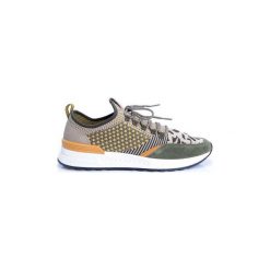 Buty Antony Morato MMFW01097. Zielone trampki męskie Antony Morato, bez wzorów, bez zapięcia. Za 439,00 zł.