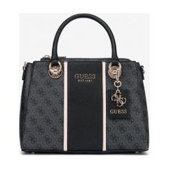 Guess Cathleen 3 Compartment Torebka Szary. Szare torebki klasyczne damskie Guess, w paski, z materiału, bez dodatków. Za 714,95 zł.