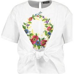 Bluzki asymetryczne: Topshop Petite Bluzka white