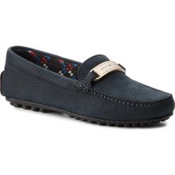 Mokasyny damskie: Mokasyny TOMMY HILFIGER - Basic Hardware Mocca FW0FW03608 Midnight 403