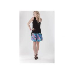 DRESS.BOXING TROPICAL. Szare sukienki damskie marki Taff.one, xs, z nadrukiem, bez kołnierzyka, bez rękawów. Za 219,00 zł.