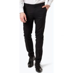 Drykorn - Męskie spodnie od garnituru modułowego – Foot, czarny. Czarne spodnie męskie marki DRYKORN, s, bez wzorów, z wełny. Za 449,95 zł.