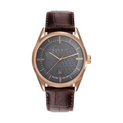 Esprit ES109421003 - Negocjuj cenę zakupu, na pewno będziesz zadowolony. Szare zegarki męskie marki Esprit. Za 476,00 zł.