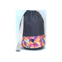 Torba Baggy Graphite. Szare torebki klasyczne damskie marki Dreslove, bez wzorów, z bawełny, małe, bez dodatków. Za 199,00 zł.