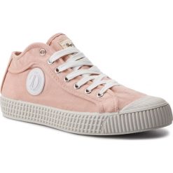 Trampki PEPE JEANS - In-G Hi Man PMS30544 Pink 315. Różowe półbuty męskie Pepe Jeans, bez wzorów, z jeansu, bez zapięcia. W wyprzedaży za 189,00 zł.