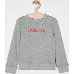 Calvin Klein Jeans - Bluza dziecięca 116-176 cm. Szare bluzy chłopięce Calvin Klein Jeans, z nadrukiem, z elastanu, bez rękawów, bez kaptura. W wyprzedaży za 179,90 zł.