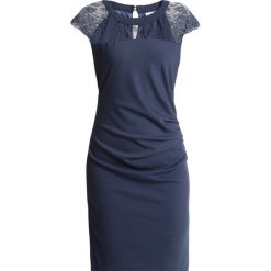 Kaffe TANJA INDIA DRESS Sukienka etui vintage blue. Niebieskie sukienki Kaffe, xxl, z dżerseju, vintage, oversize. Za 379,00 zł.