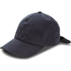 Czapka TOMMY HILFIGER - Logo Story Cap AW0AW05238 413. Niebieskie czapki damskie marki TOMMY HILFIGER, z bawełny. Za 179,00 zł.