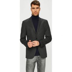 S.Oliver Black Label - Marynarka. Szare garnitury męskie marki s.Oliver BLACK LABEL, s, z elastanu, eleganckie. W wyprzedaży za 449,90 zł.