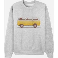 Bluza "Combi" w kolorze szarym. Szare bluzy damskie Wooop, m, z nadrukiem, bez rękawów, bez kaptura. W wyprzedaży za 87,95 zł.