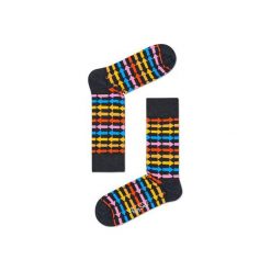 Skarpetki Happy Socks DIR01-9001. Szare skarpetki męskie Happy Socks, z bawełny. Za 24,43 zł.