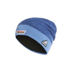 Czapki adidas BEANIE LIGHT. Niebieskie czapki męskie Adidas, bez wzorów. Za 79,95 zł.