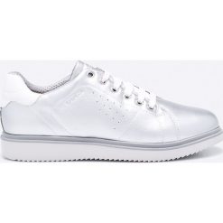 Geox - Buty. Szare buty sportowe damskie Geox, z materiału. W wyprzedaży za 219,90 zł.