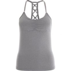 PrAna ELIXIR CAMI Koszulka sportowa heather grey. Szare t-shirty damskie PrAna, xl, z elastanu. W wyprzedaży za 169,50 zł.
