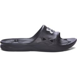 Under Armour Locker III Kapcie Czarny. Czarne kapcie męskie Under Armour, z materiału. Za 102,95 zł.