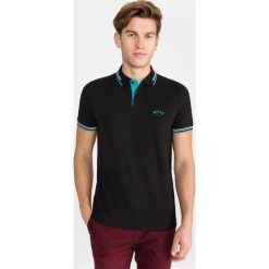 BOSS Paul Polo Koszulka Czarny. Czarne podkoszulki męskie Boss, l, z nadrukiem, z elastanu, polo, bez rękawów. Za 402,95 zł.