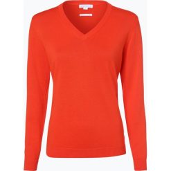 Swetry klasyczne damskie: brookshire – Sweter damski, czerwony