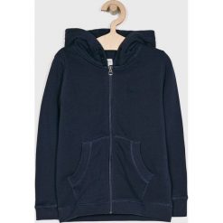 Pepe Jeans - Bluza 128-178/180 cm. Niebieskie kardigany dziewczęce Pepe Jeans, bez wzorów, z bawełny, z kapturem. W wyprzedaży za 199,90 zł.