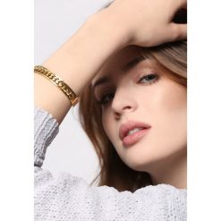 Złota Bransoletka Bustle. Żółte bransoletki damskie marki Born2be, złote. Za 29,99 zł.