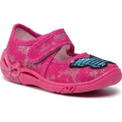 Kapcie SUPERFIT - 5-00288-55 M Rosa. Różowe sandały dziewczęce Superfit, z tworzywa sztucznego, bez zapięcia. Za 129,00 zł.