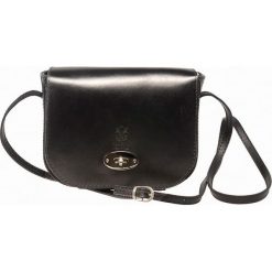Torebki klasyczne damskie: Skórzana torba w kolorze czarnym – 52 x 35 x 28 cm