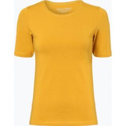 Franco Callegari - T-shirt damski, żółty. Żółte t-shirty damskie Franco Callegari, uniwersalny, bez wzorów, bez kołnierzyka. Za 69,95 zł.