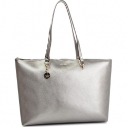 Torebka COCCINELLE - DS7 Alpha Saffiano E1 DS7 11 01 01 Silver Y69. Szare torebki klasyczne damskie Coccinelle, ze skóry. Za 1149,90 zł.