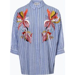 Essentiel Antwerp - Bluzka damska, czarny. Czarne bluzki damskie Essentiel Antwerp, z haftami, bez kołnierzyka, bez rękawów. Za 699,95 zł.