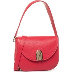 Torebka FURLA - Sleek 1045008 B BZJ6 HSF Fragola h. Czerwone torebki klasyczne damskie Furla, z aplikacjami, ze skóry, klasyczne, zdobione. Za 1329,00 zł.