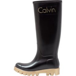 Buty zimowe damskie: Calvin Klein Jeans ELIZA Kalosze black/gold