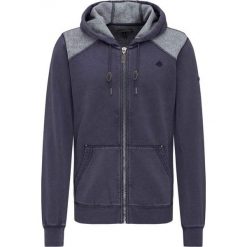 Dreimaster Bluza Męska L Ciemnoniebieska. Szare bluzy męskie marki Dreimaster, m, bez wzorów, bez kołnierzyka, bez rękawów, bez kaptura. Za 329,00 zł.