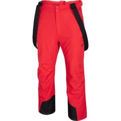 4F Spodnie Czerwony. Czerwone spodnie męskie 4f, l, z poliesteru. Za 274,95 zł.