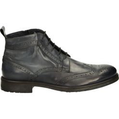 Botki męskie - 10104 TAL BLU. Czarne botki męskie Venezia, z gumy. Za 219,00 zł.