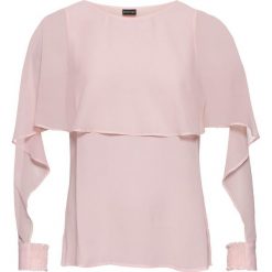 Bluzki damskie: Bluzka bonprix bladoróżowy