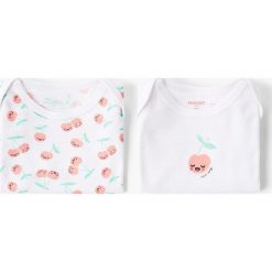 Body niemowlęce: Mango Kids – Body dziecięce Bird2 62-92 cm (2 sztuki)