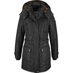 Płaszcz zimowy bonprix czarny. Czarne płaszcze damskie zimowe bonprix. Za 239,99 zł.
