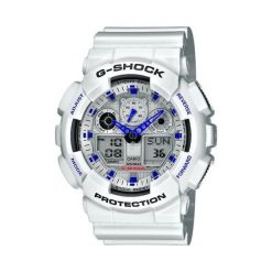 Biżuteria i zegarki: Casio G-Shock GA-100A-7AER - Zobacz także Książki, muzyka, multimedia, zabawki, zegarki i wiele więcej