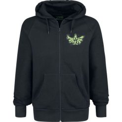 The Legend Of Zelda Triforce Bluza z kapturem rozpinana czarny. Czarne bejsbolówki męskie The Legend Of Zelda, m, z nadrukiem, z tworzywa sztucznego, z kapturem. Za 161,99 zł.