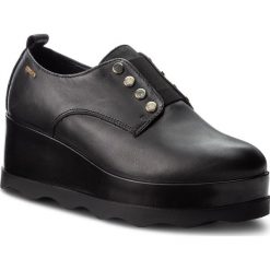 Półbuty IGI&CO - 2176911 Nero. Czarne półbuty damskie marki IGI&CO, na co dzień, bez wzorów, ze skóry, bez obcasa, na obcasie, bez zapięcia. W wyprzedaży za 279,00 zł.