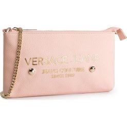 Torebka VERSACE JEANS - E3VTBPD1 71089 400. Różowe torebki klasyczne damskie Versace Jeans, bez wzorów, z jeansu, wizytowe, na ramię, bez dodatków. W wyprzedaży za 239,00 zł.