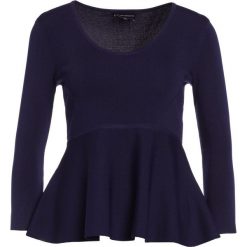 Swetry klasyczne damskie: Emporio Armani Sweter navy