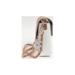 Torba Lulu Bag White Camel Brown. Białe torebki klasyczne damskie marki Doubleu bag, bez wzorów, wizytowe, bez dodatków. Za 240,00 zł.