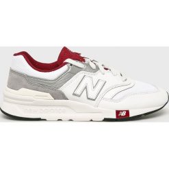 New Balance - Buty CM997HGA. Białe sneakersy męskie New Balance, ze skóry, na sznurówki. W wyprzedaży za 299,90 zł.