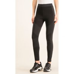 Legginsy Karl Lagerfeld 96KW1051. Czarne spodnie damskie KARL LAGERFELD, m, bez wzorów, z elastanu. W wyprzedaży za 469,00 zł.