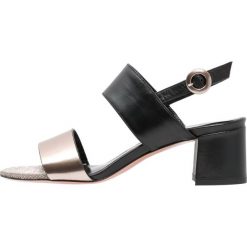 Rzymianki damskie: Oxitaly SEVAN Sandały specchio/seta nero/assia multicolor