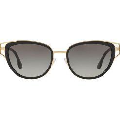 Versace - Okulary 0VE2203.143811.53. Czarne okulary przeciwsłoneczne damskie marki VERSACE, owalne. W wyprzedaży za 699,90 zł.